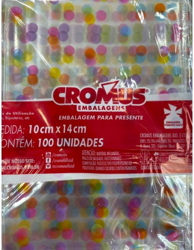 BOLSA POLIPROPILENO CROMUS CON DISEÑO