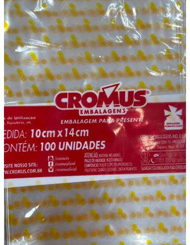 BOLSA DE POLIPROPILENO CON DISEÑO CROMUS