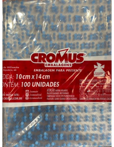 BOLSA DE POLIPROPILENO CON DISEÑO CROMUS