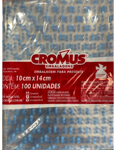 BOLSA DE POLIPROPILENO CON DISEÑO CROMUS