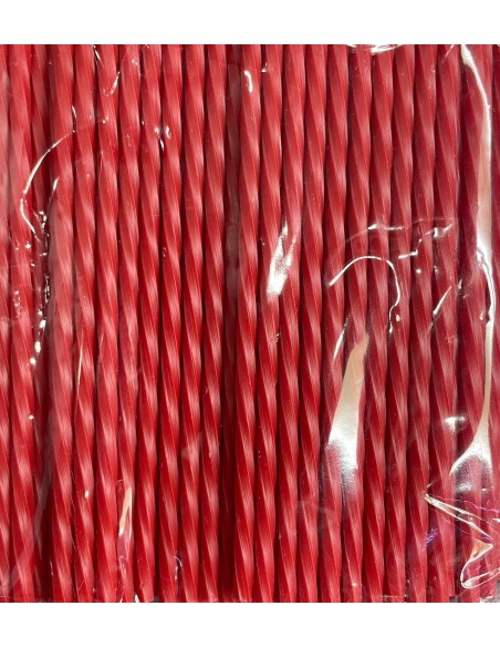 PALITOS PARA CHOCOLATE ROJOS DE 10 CM