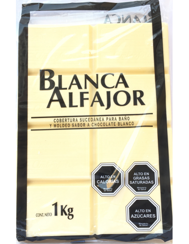 Chocolate Sucedáneo Blanco Ambrosoli para Baño 1 Kg.