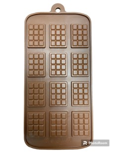 MOLDE DE SILICONA DE MINI TABLETAS