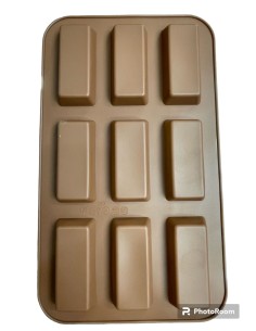 MOLDE SILICONA 9 RECTANGULAR