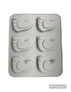 MOLDE DE SILICONA PATITAS