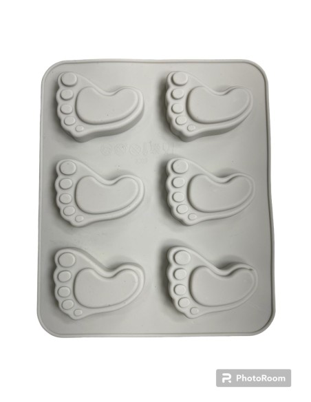 MOLDE DE SILICONA PATITAS