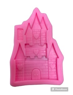 MOLDE DE SILICONA PARA FONDANT CASTILLO