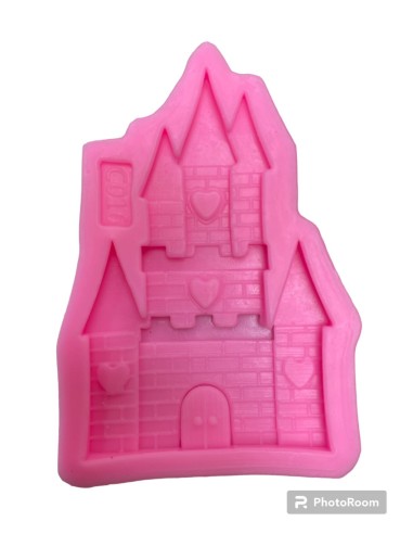 MOLDE DE SILICONA PARA FONDANT CASTILLO