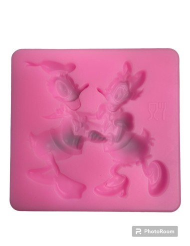 MOLDE DE SILICONA PARA FONDANT DE DISNEY