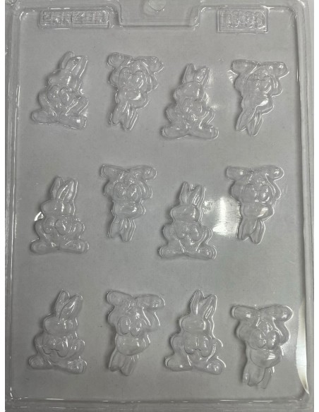 MOLDE DE CONEJITOS PARA CHOCOLATE