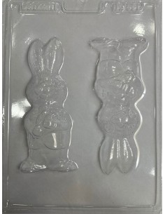 MOLDE DE CONEJOS PARA CHOCOLATE