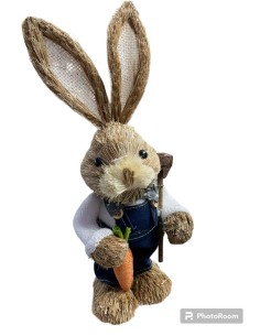 FIGURA DE CONEJO DE PASCUA