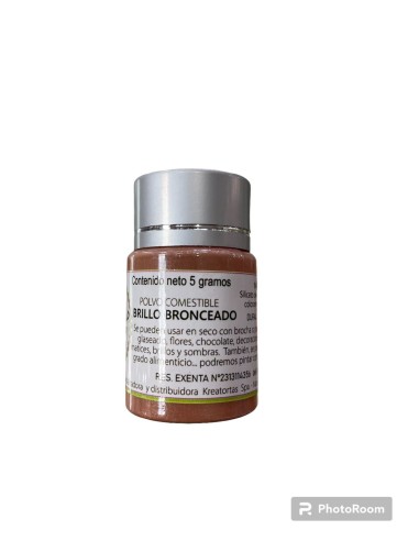 MATIZADOR  BRILLO BRONCEADO  DE 5 GR