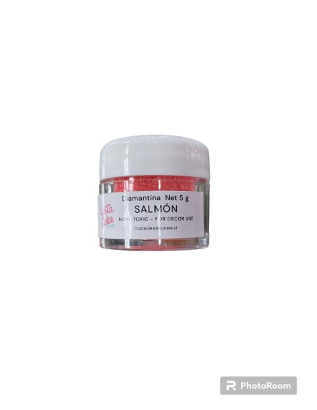 DIAMANTINA COLOR SALMON DE 5 GR