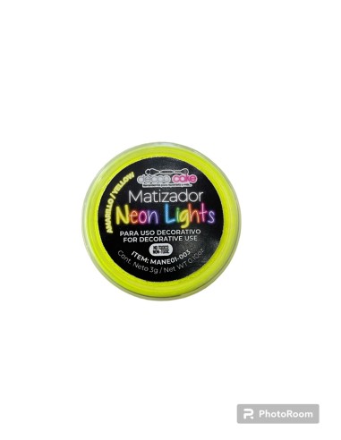 MATIZADOR NEON AMARILLO COSTA CAKE DE 4GR