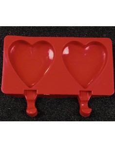 Moldes De Silicona Para Helados de corazon