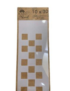 STENCIL 10 X 30 CM CON DISEÑO