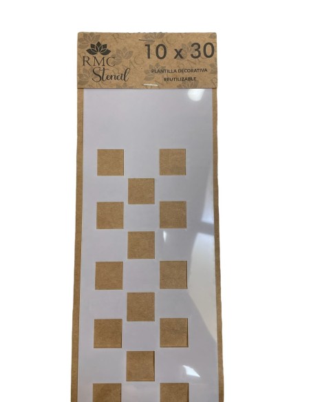 STENCIL 10 X 30 CM CON DISEÑO