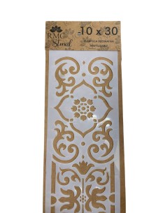 STENCIL CON DISEÑO DE 10X30 CM