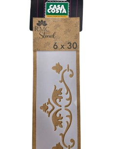 STENCIL CON DISEÑO DE 6X30 CM