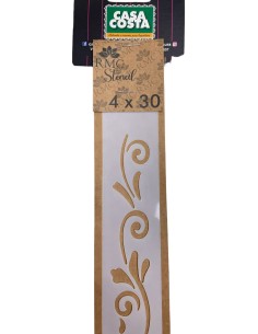 STENCIL DE 4X30 CON DISEÑO