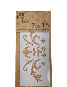 STENCIL CON DISEÑO DE 7X15 CM