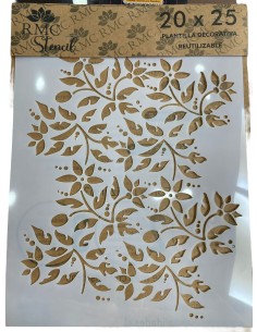 STENCIL 20X25 CON DISEÑO