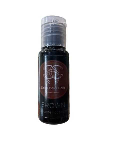 COLORANTE LIPOSOLUBLE PARA CHOCOLATE  MARRON DE 22GR