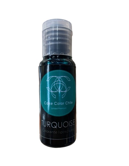 COLORANTE LIPOSOLUBLE PARA CHOCOLATE TURQUESA DE 22GR