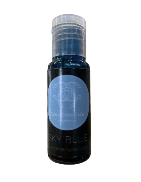 COLORANTE LIPOSOLUBLE PARA CHOCOLATE CIELO AZUL DE 22GR