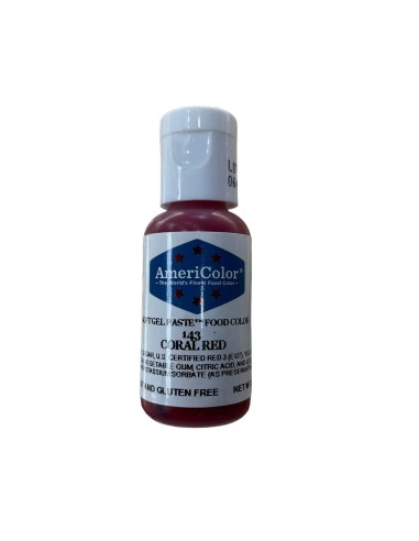 COLORANTE AMERICOLOR ROJO CORAL DE 21GR