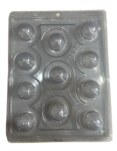 MOLDE BWB 3D PARA CHOCOLATE ESFERAS