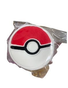 DECORACION EN AZUCAR DE POKEBOLA