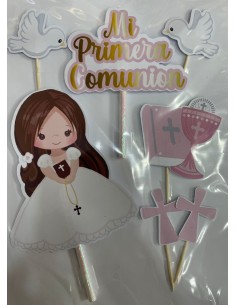 TOPPER DE MI PRIMERA COMUNION