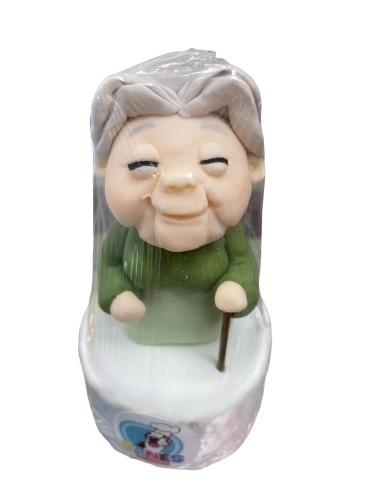 FIGURA DE ABUELITA EN AZUCAR