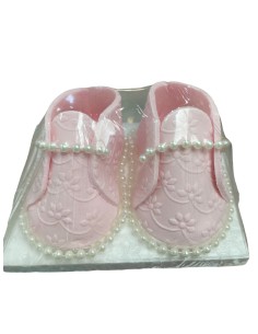 ZAPATITO DE BEBE ROSADO