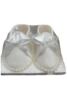 ZAPATITOS DE BEBE BLANCOS