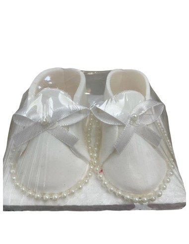 ZAPATITOS DE BEBE BLANCOS