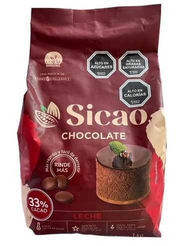CHOCOLATE SICAO DE 33% CACAO