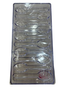 MOLDE ACRILICO PARA CHOCOLATE CON DISEÑO