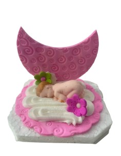 FIGURA BEBE LUNA ROSADO