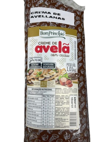 CREMA DE AVELLANA DE 1 KILO