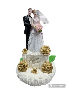 FIGURA NOVIOS DE CERAMICA