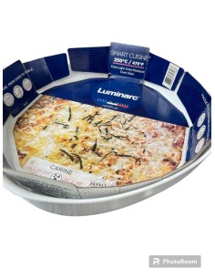 FUENTE CUADRADA PARA HORNO LUMINARC 2