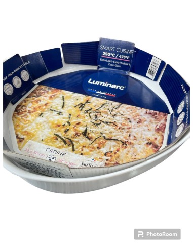 FUENTE CUADRADA PARA HORNO LUMINARC