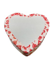 MOLDE DE PAPEL CORAZON 2