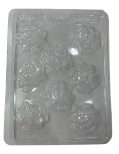 MOLDE PARA CHOCOLATE DE ROSA