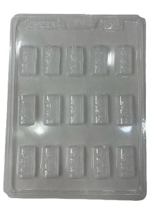 MOLDE PARA CHOCOLATE CON DISEÑO