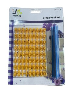 CORTANTE DE LETRA PARA FONDANT