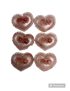 SET DECORACION CORAZONES